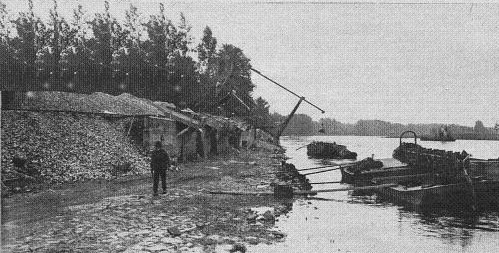 grindwinning uit de Maas Berg 1927